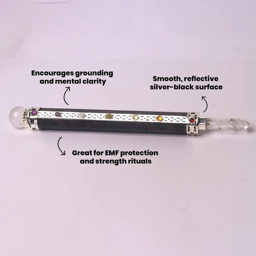 HEMATITE HEALING STICK - 3