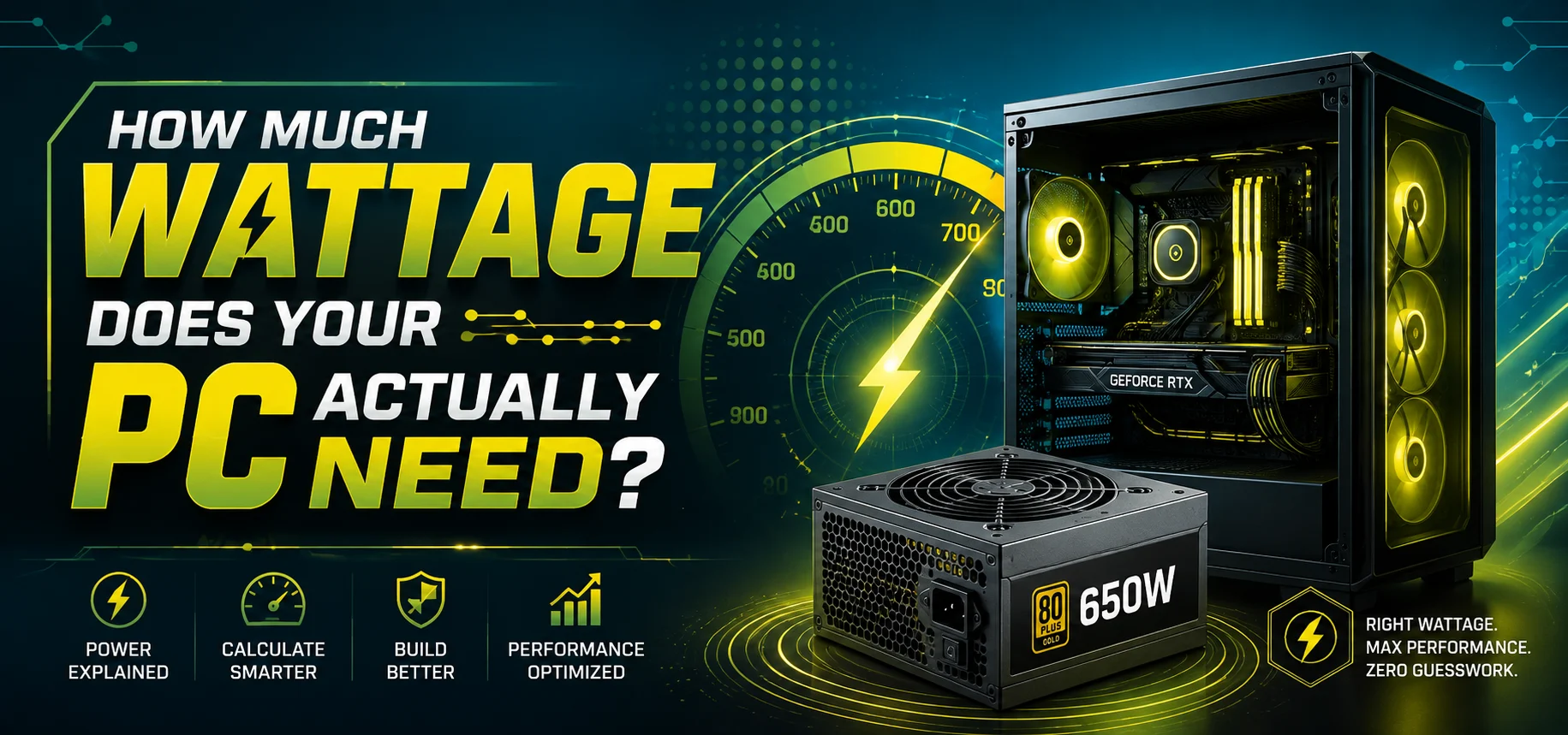 How Much Wattage Does Your PC Actually Need?
