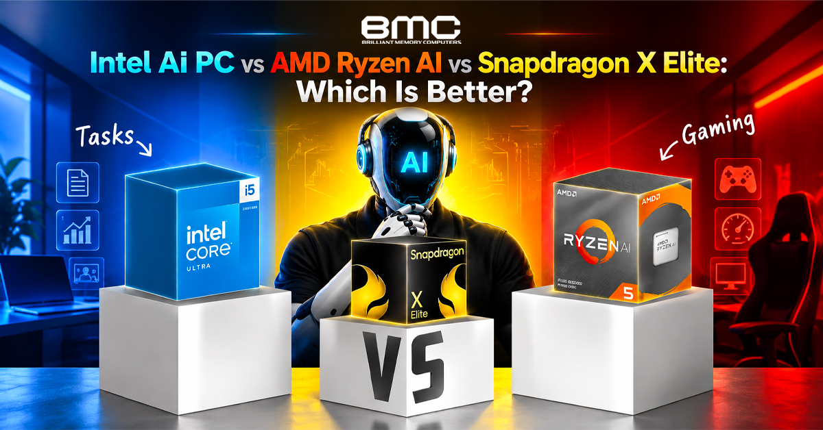 Intel, AMD Ryzen AI or Snapdragon X Elite: Which Is Better?