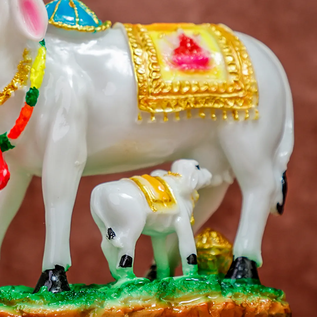KAMADHENU MARBLE STATUE - 3