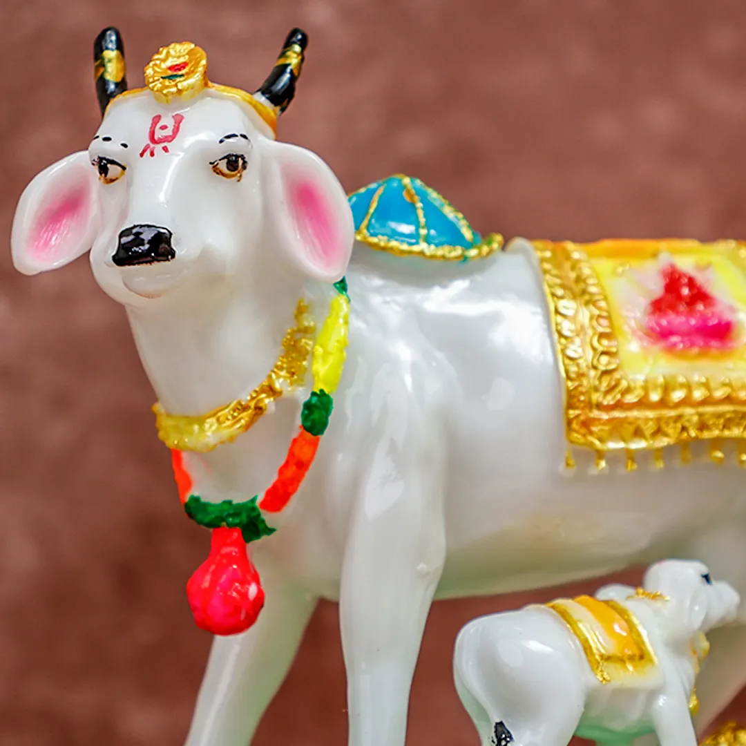 KAMADHENU MARBLE STATUE - 2