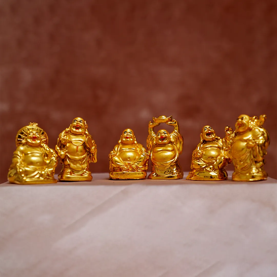 LAUGHING BUDDHA GOLD