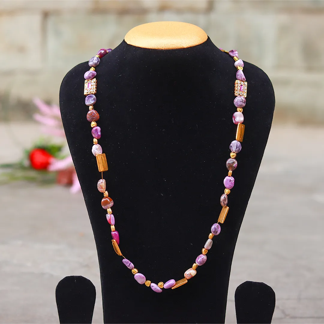 LEPIDOLITE FANCY MALA - 2