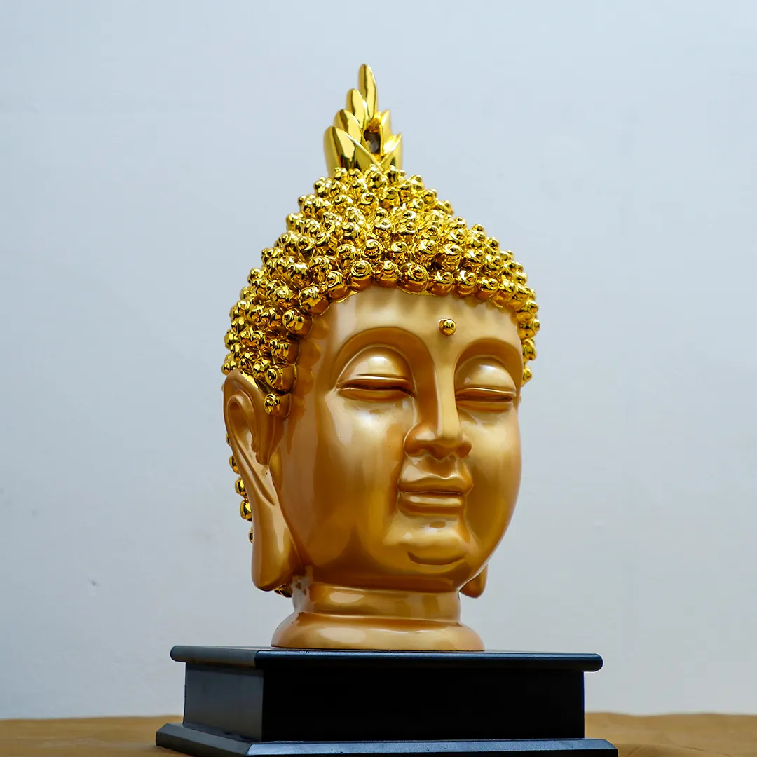 LORD BUDDHA GOLDEN HEAD