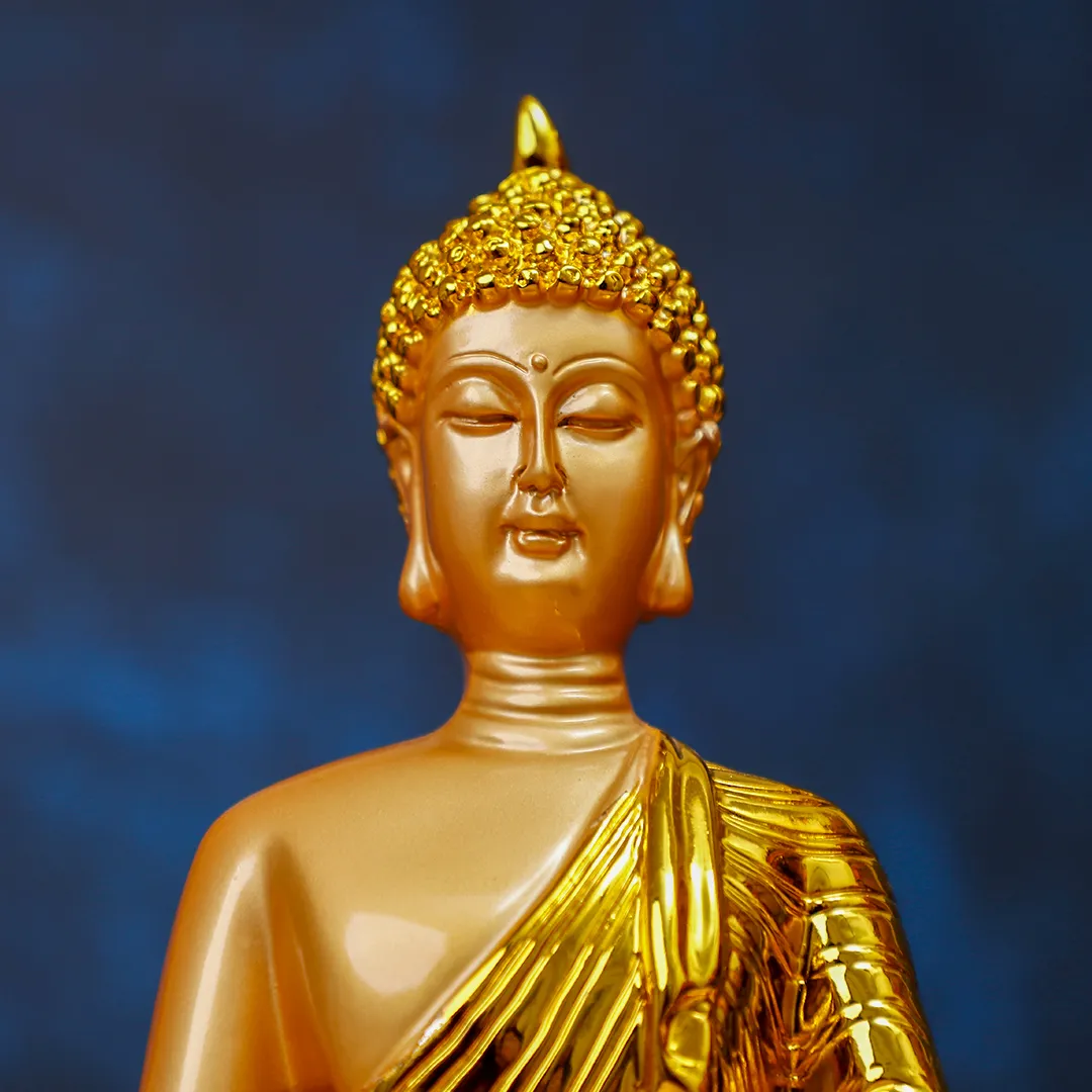 LORD BUDDHA GOLDEN STATUE - 3