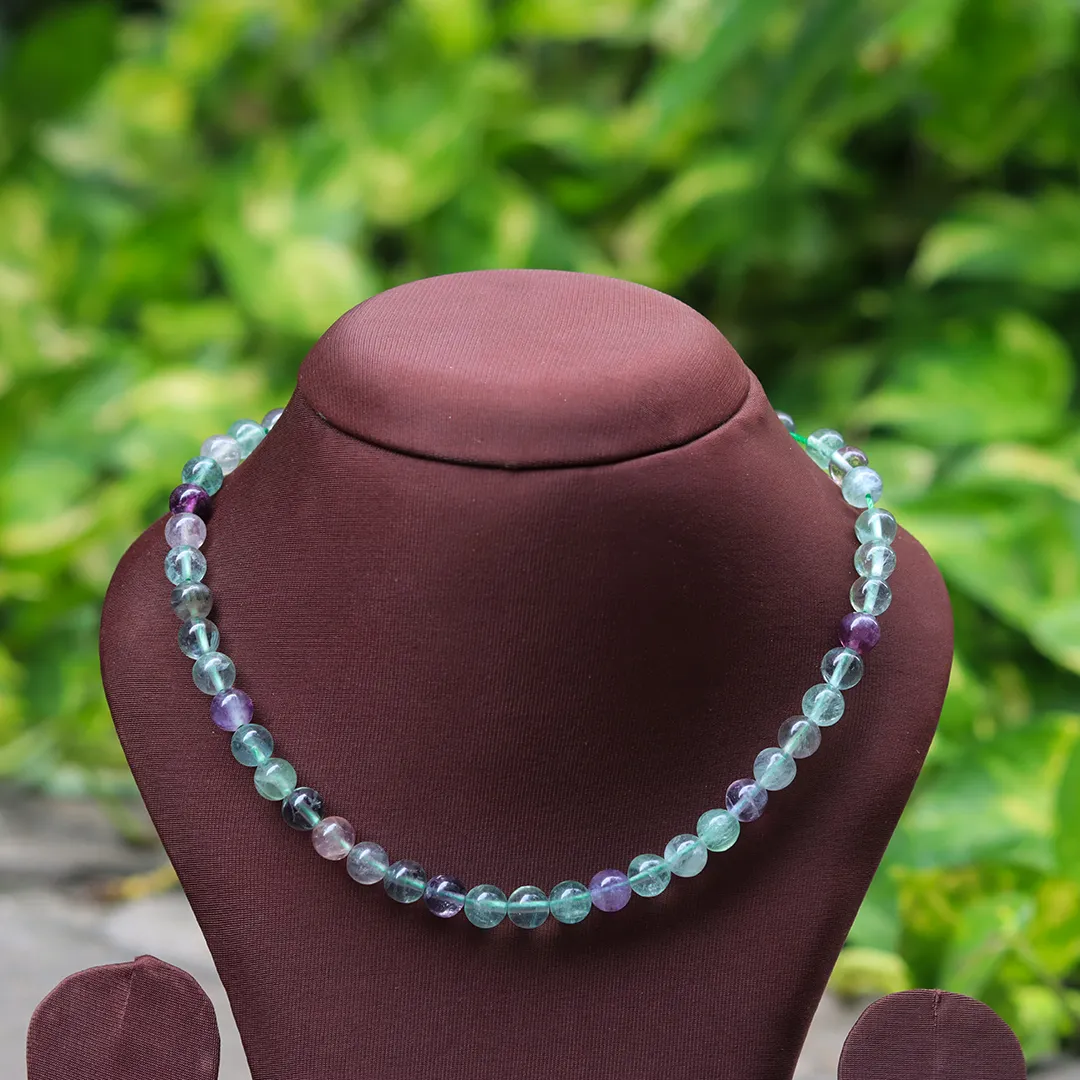 MULTI FLOURITE MALA - hover