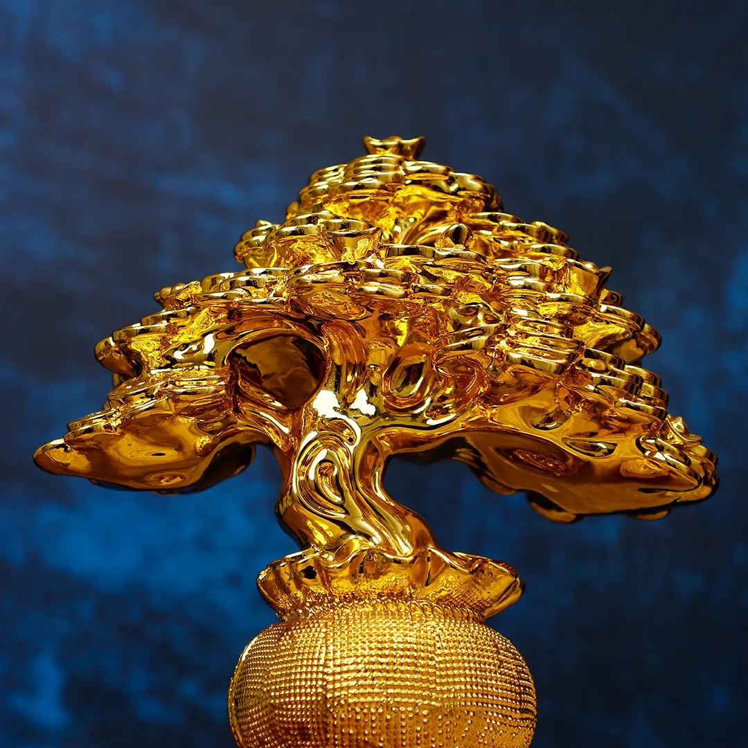 MONEY TREE GOLDEN STATUE - 3