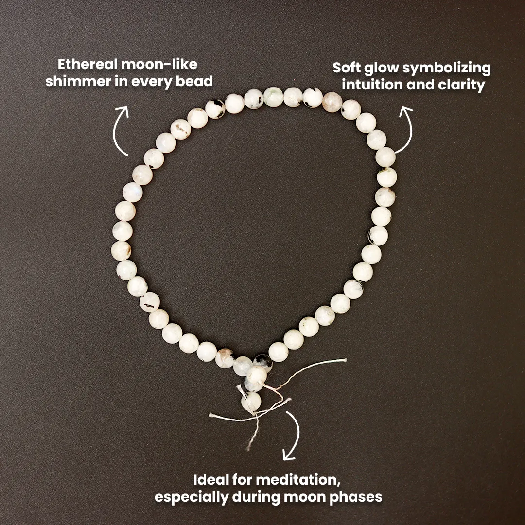 MOONSTONE MALA - 3