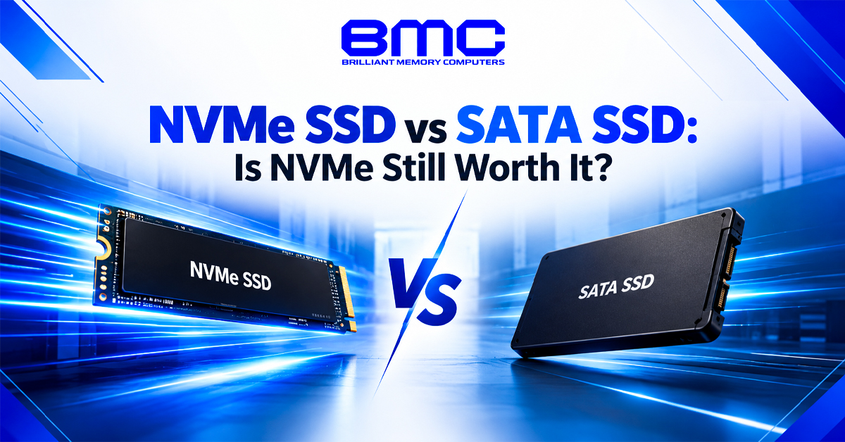 NVMe SSD vs SATA SSD: Is NVMe Still Worth It?