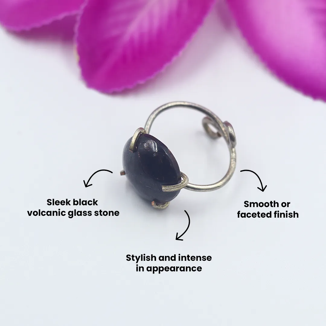 OBSIDIAN RING - 3