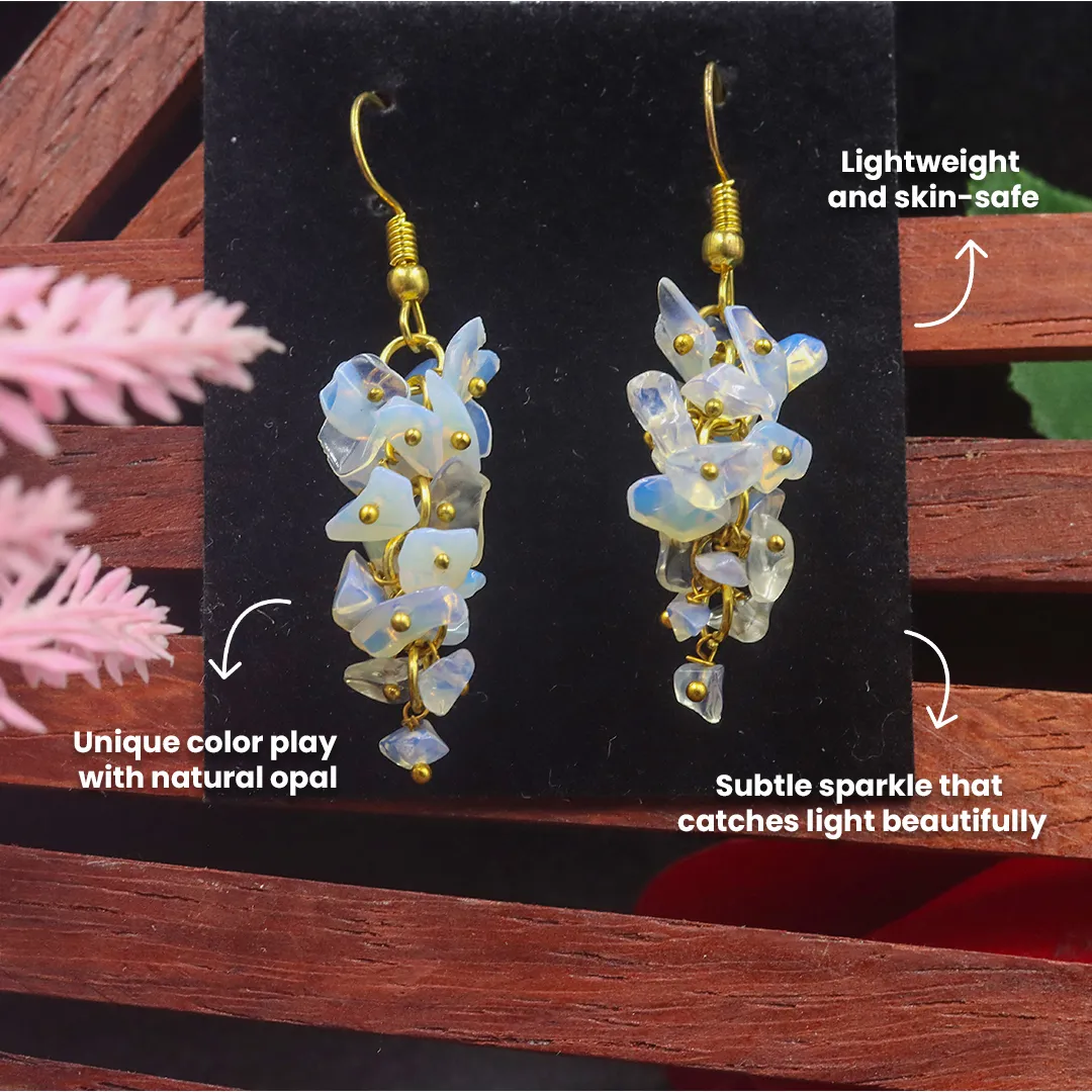 OPAL EARRING - hover