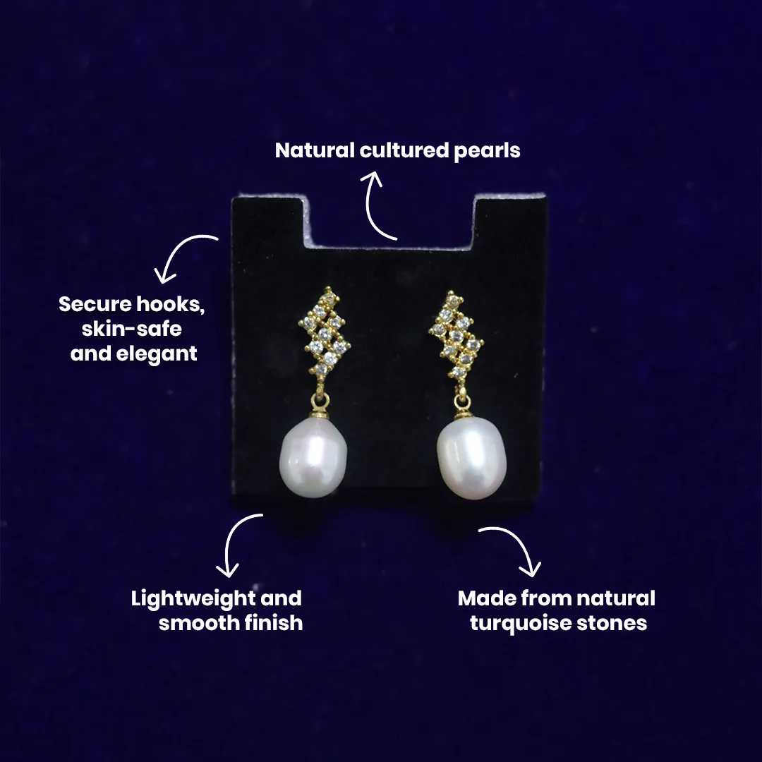 PEARL EARRING - 2