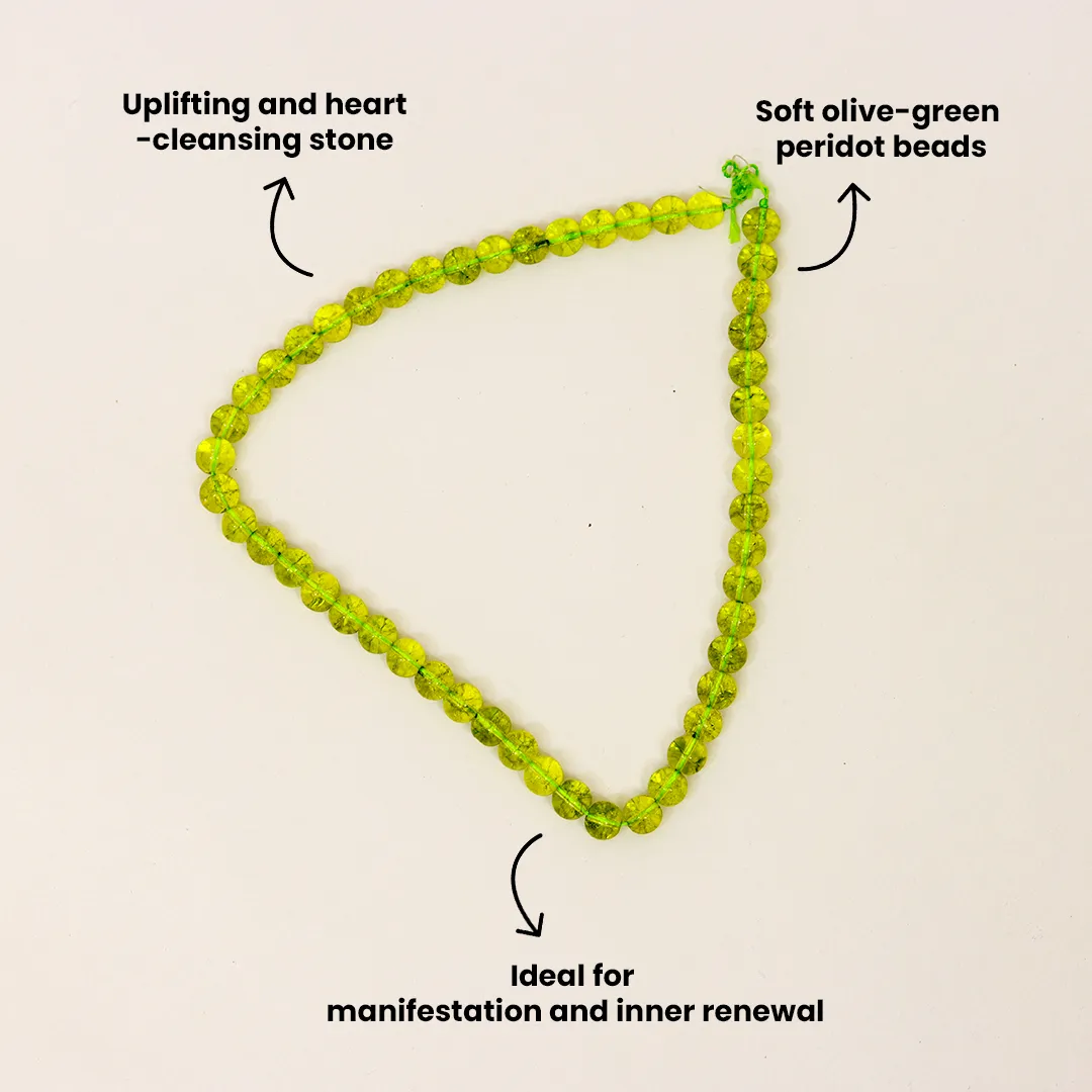 PERIDOT MALA - 3