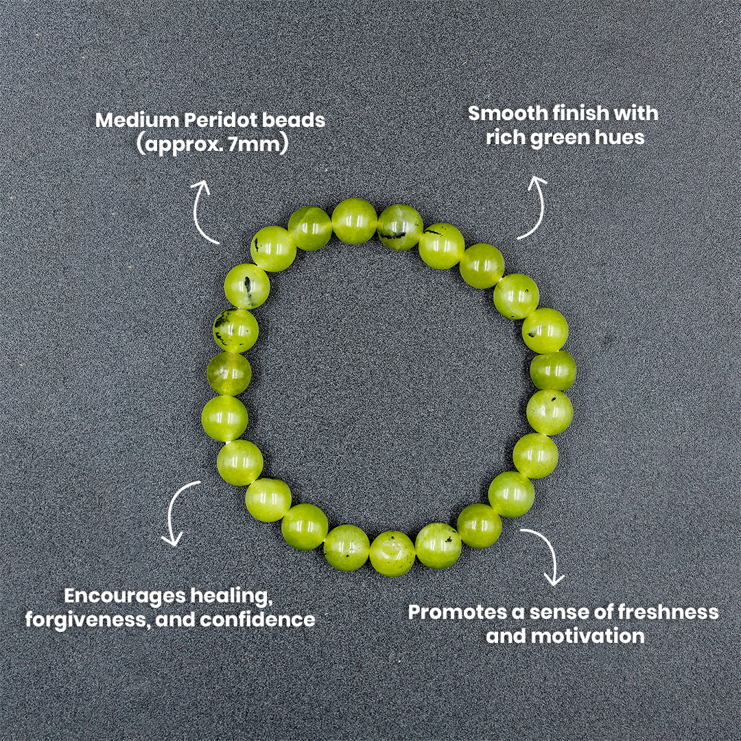 PERIDOT  MEDIUM BRACELET - 3