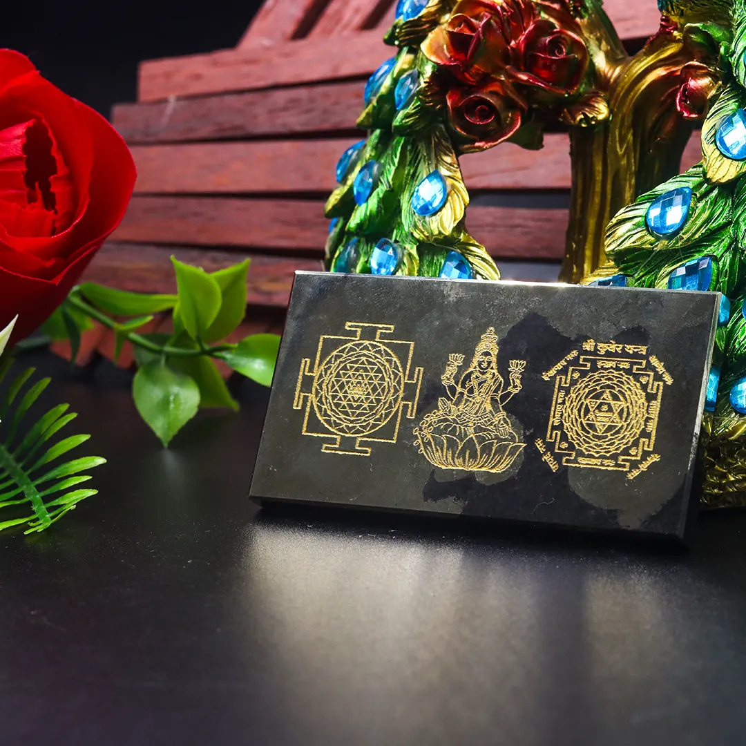 Pyrite Lakshmi Plate