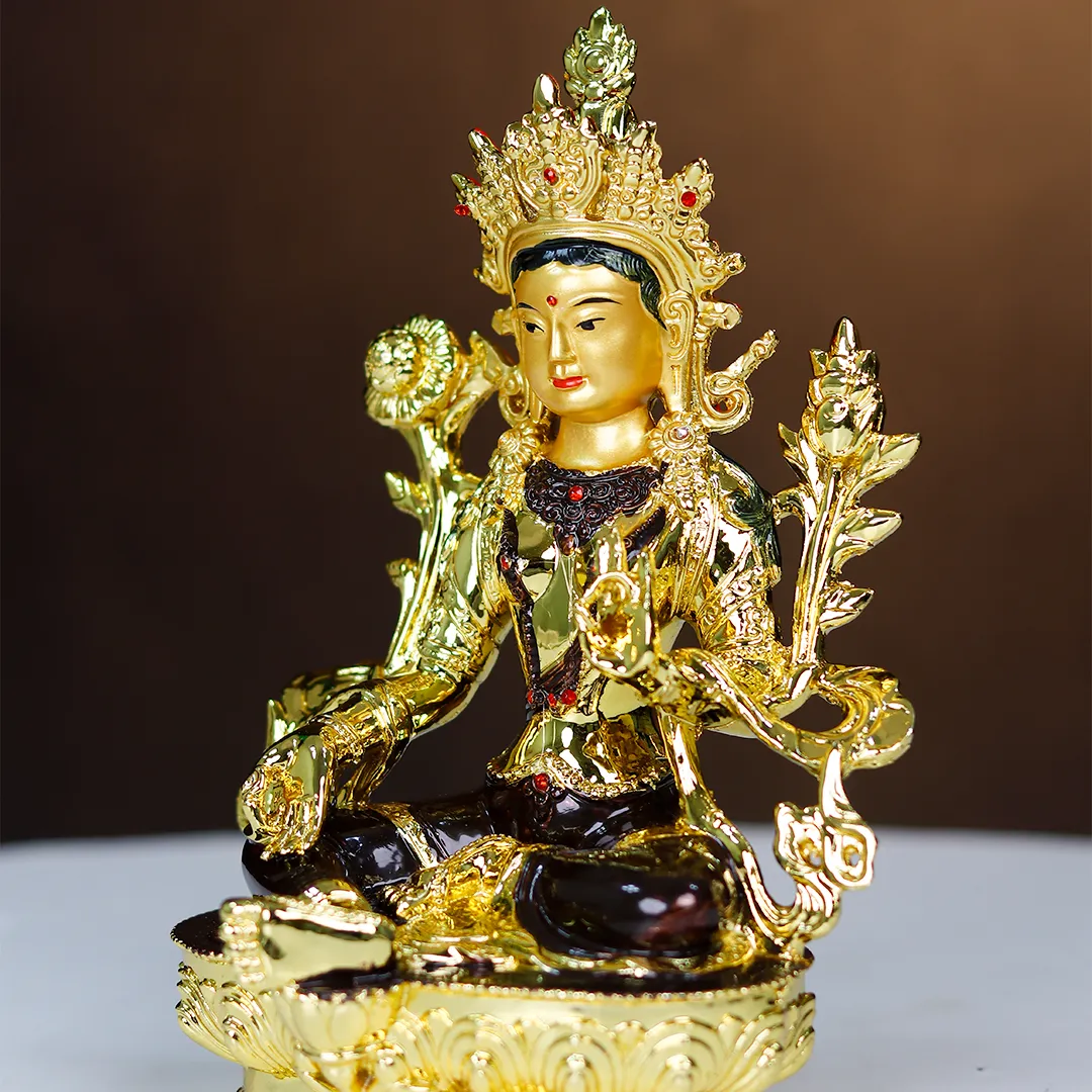 RED TARA STATUE SMALL - 3