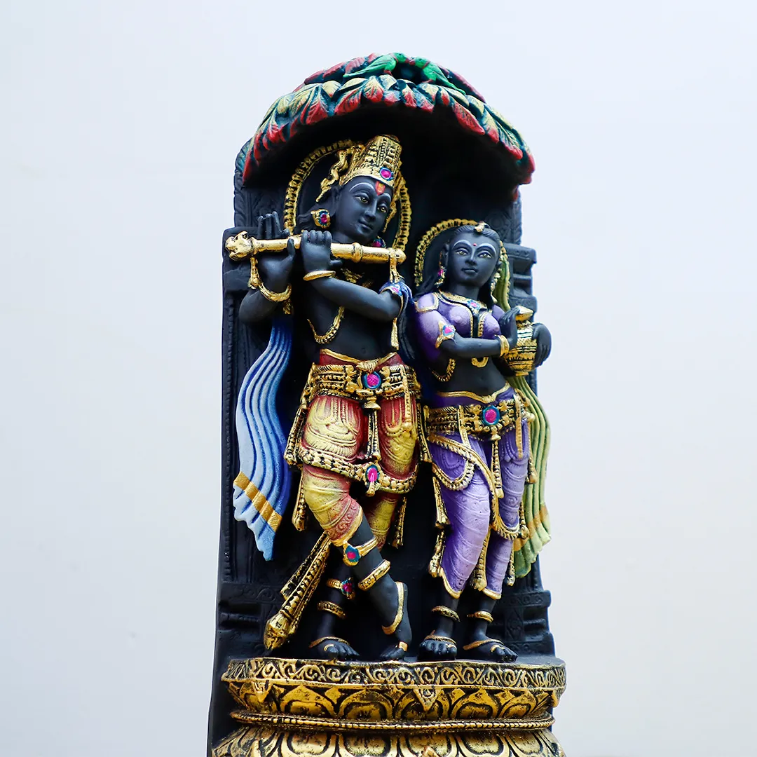 RADHA KRISHNA MARBLE STATUE - 2