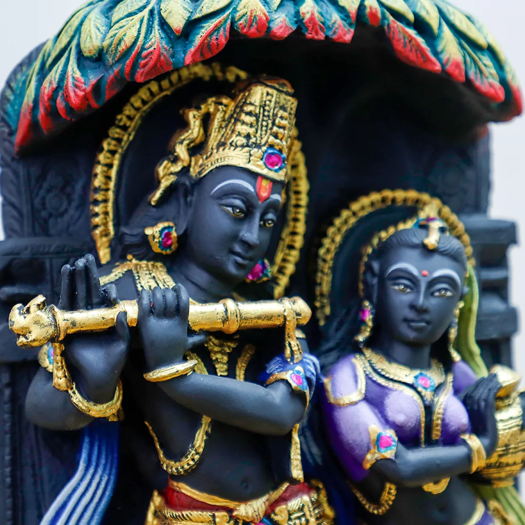RADHA KRISHNA MARBLE STATUE - 3