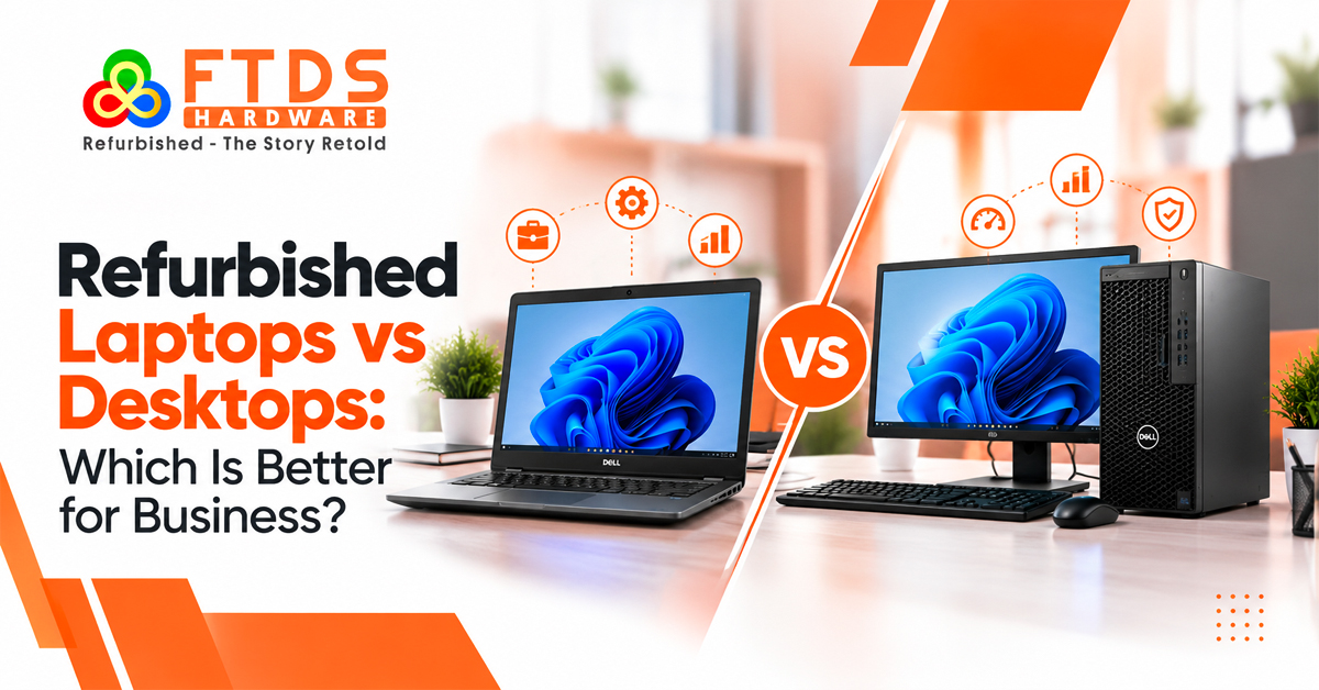 Refurbished Laptops vs Desktops: Which Is Better for Business?