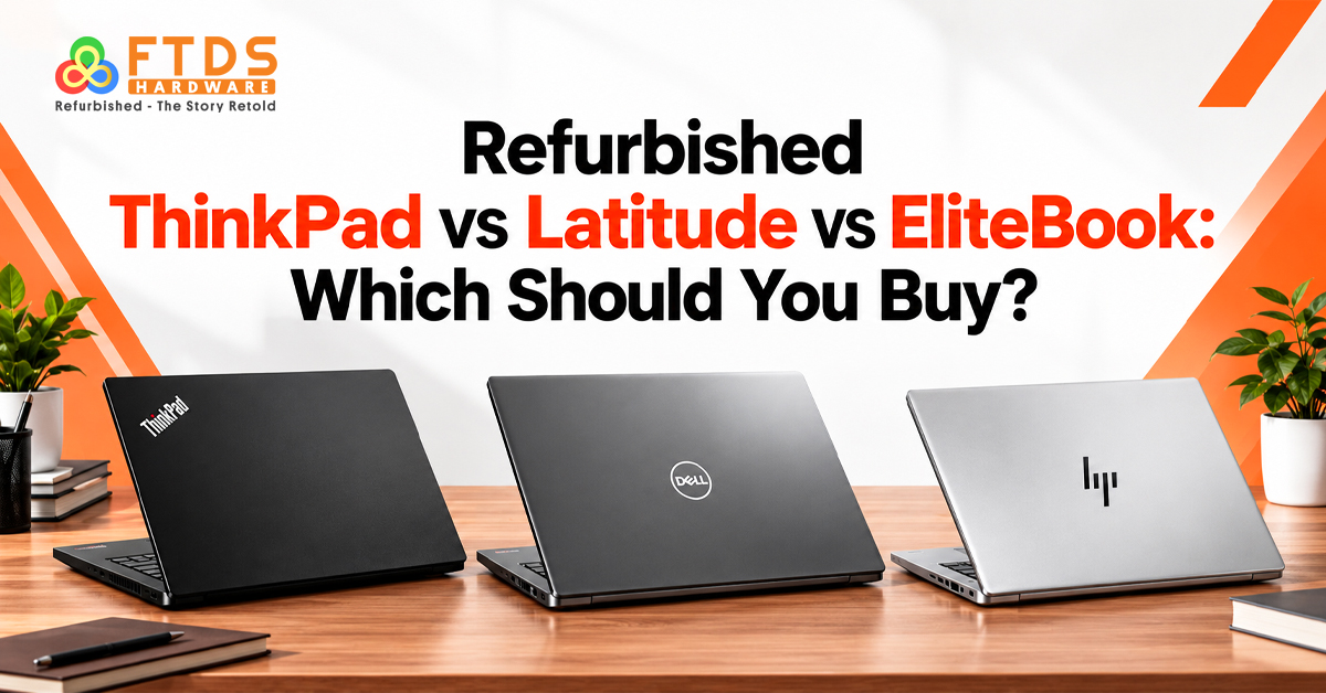 Refurbished ThinkPad vs Latitude vs EliteBook: Which Should You Buy?