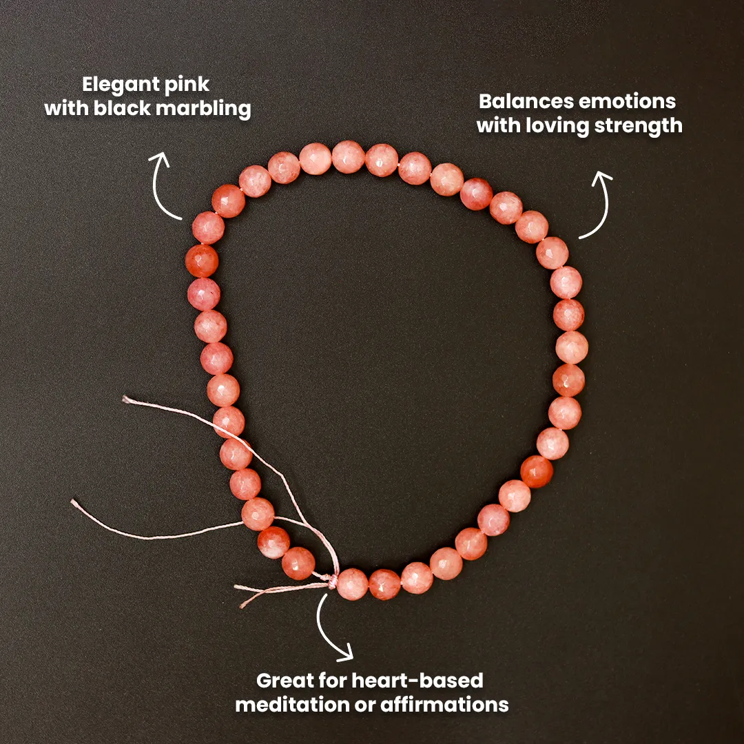 RHODONITE MALA - 3