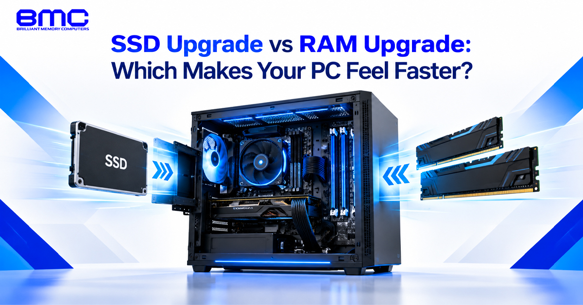 SSD Upgrade vs RAM Upgrade: Which Makes Your PC Faster?