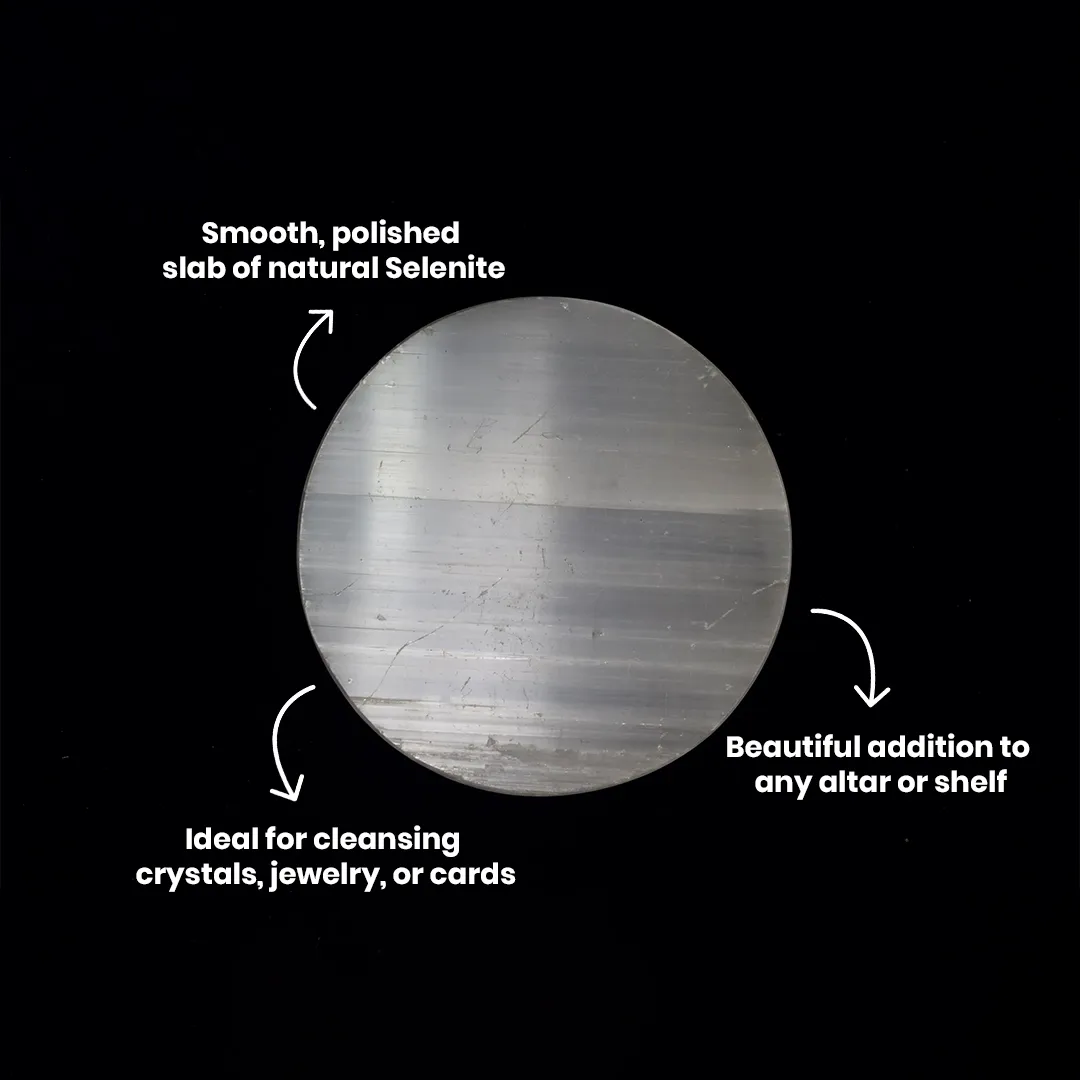 SELENITE PLATE - 3