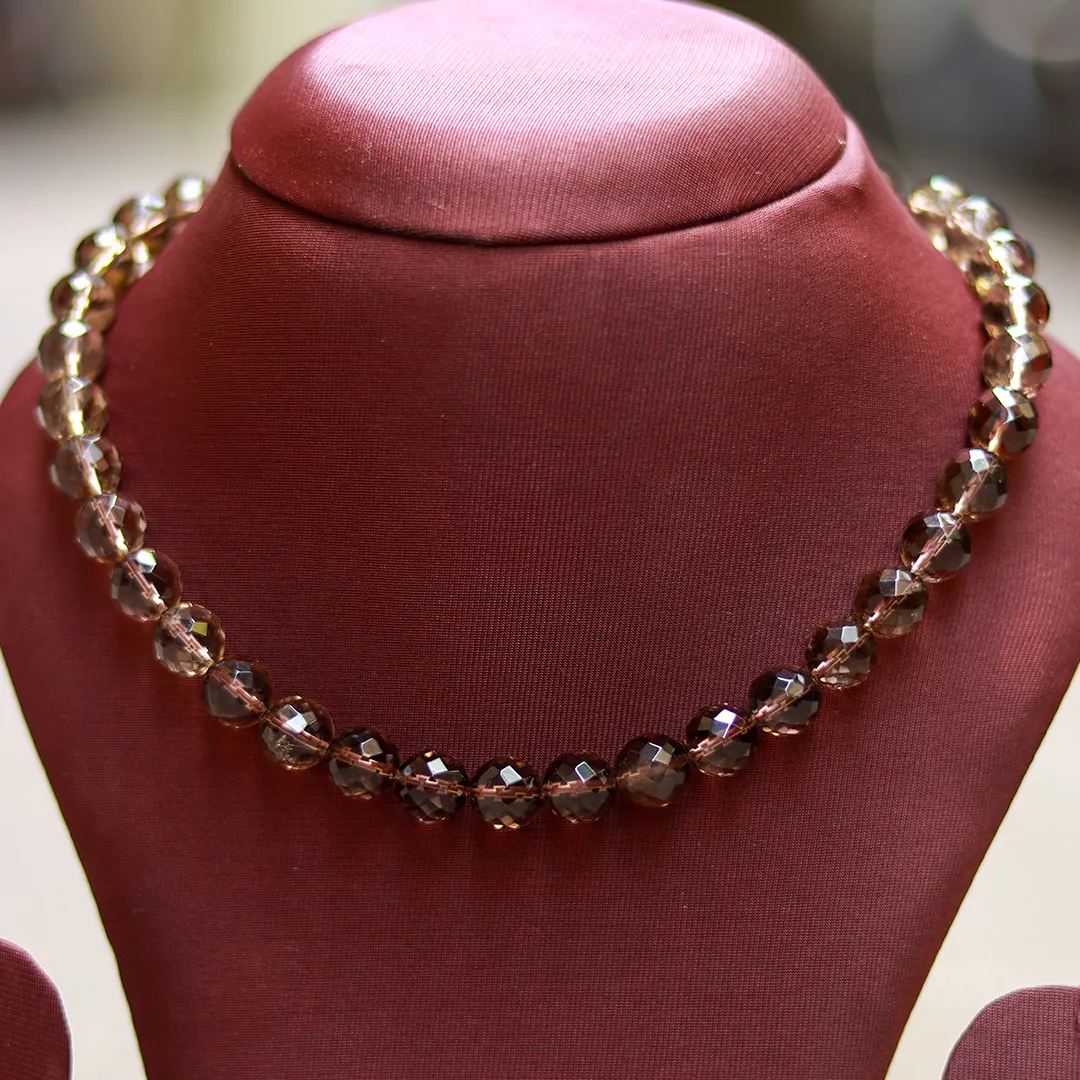 SMOKY QUARTZ MALA