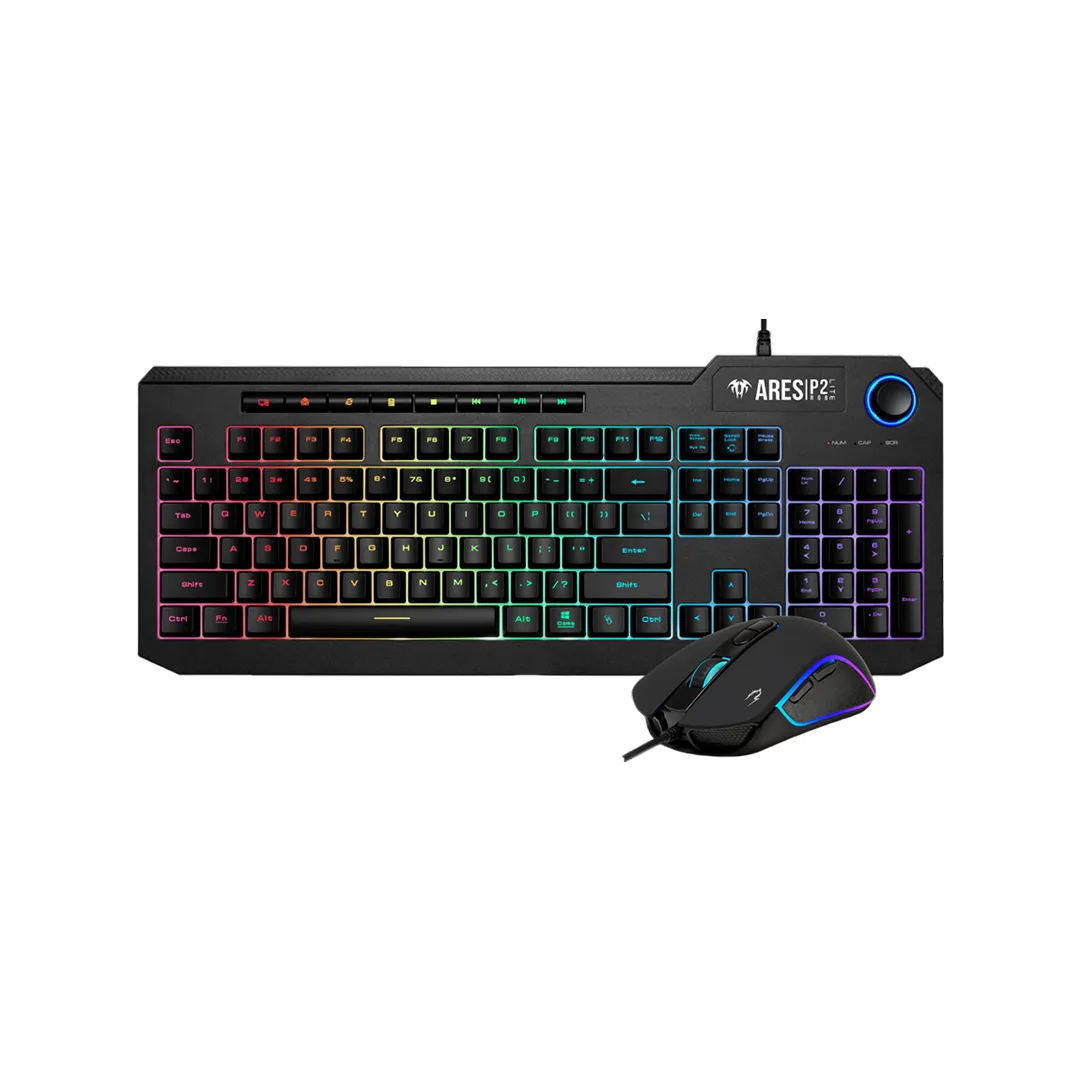 Gamdias Ares P2-Lite RGB Keyboard Mouse Combo
