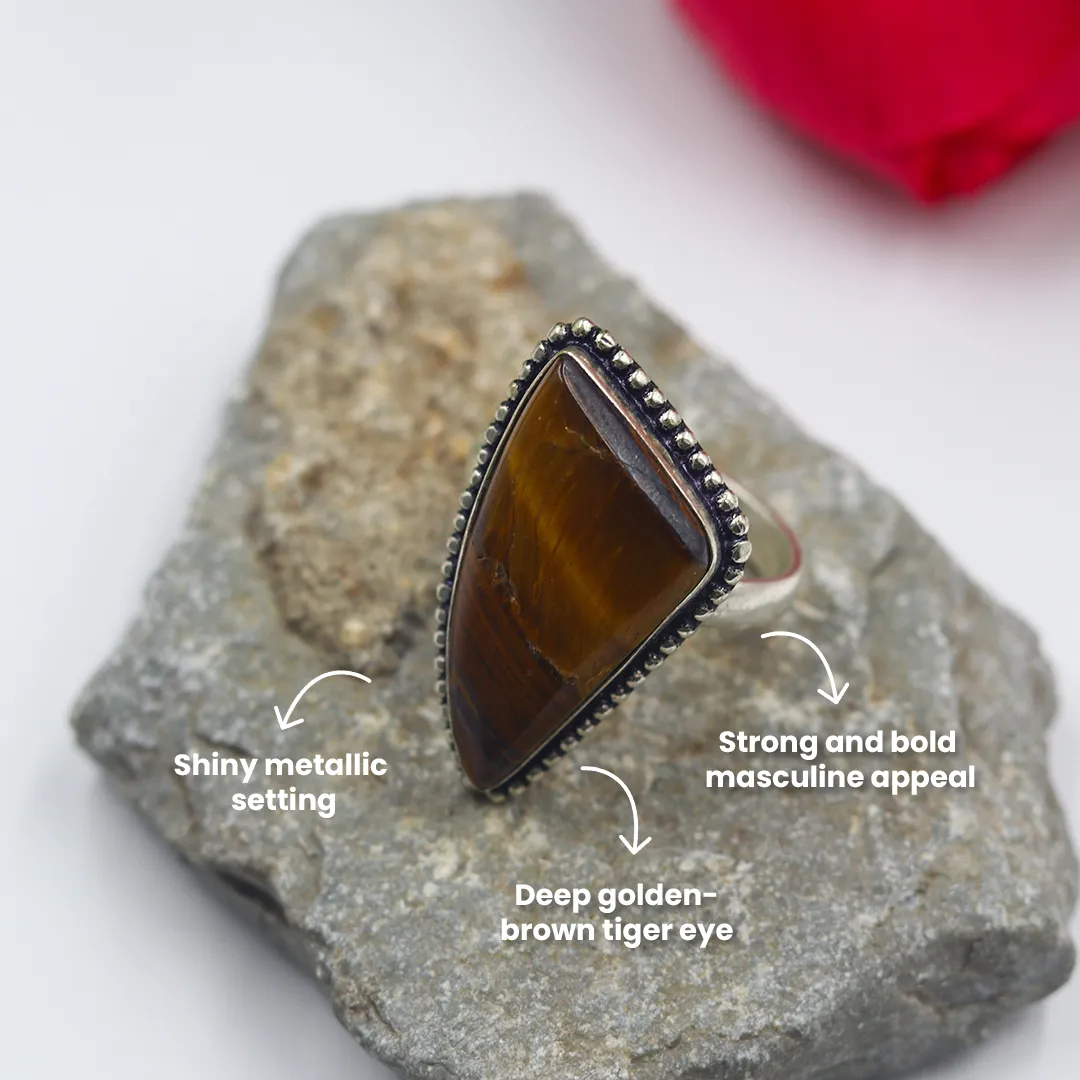TIGER METAL RING - 3
