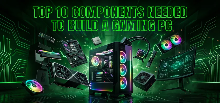 Top 10 Components Needed to Build a Gaming PC