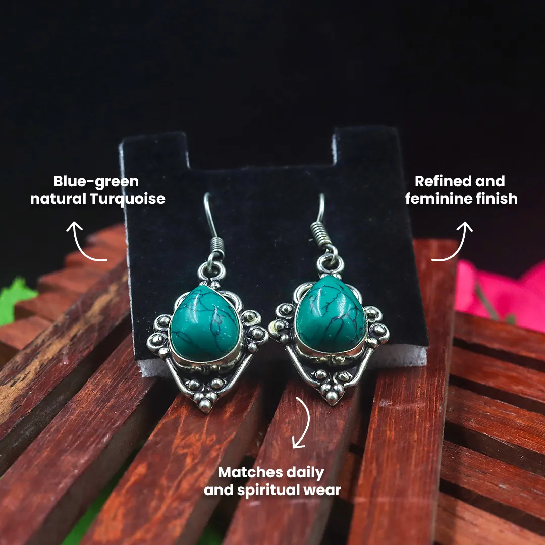 TURQUOISE EARRINGS - 3