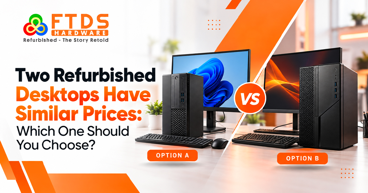 Two Refurbished Desktops Have Similar Prices