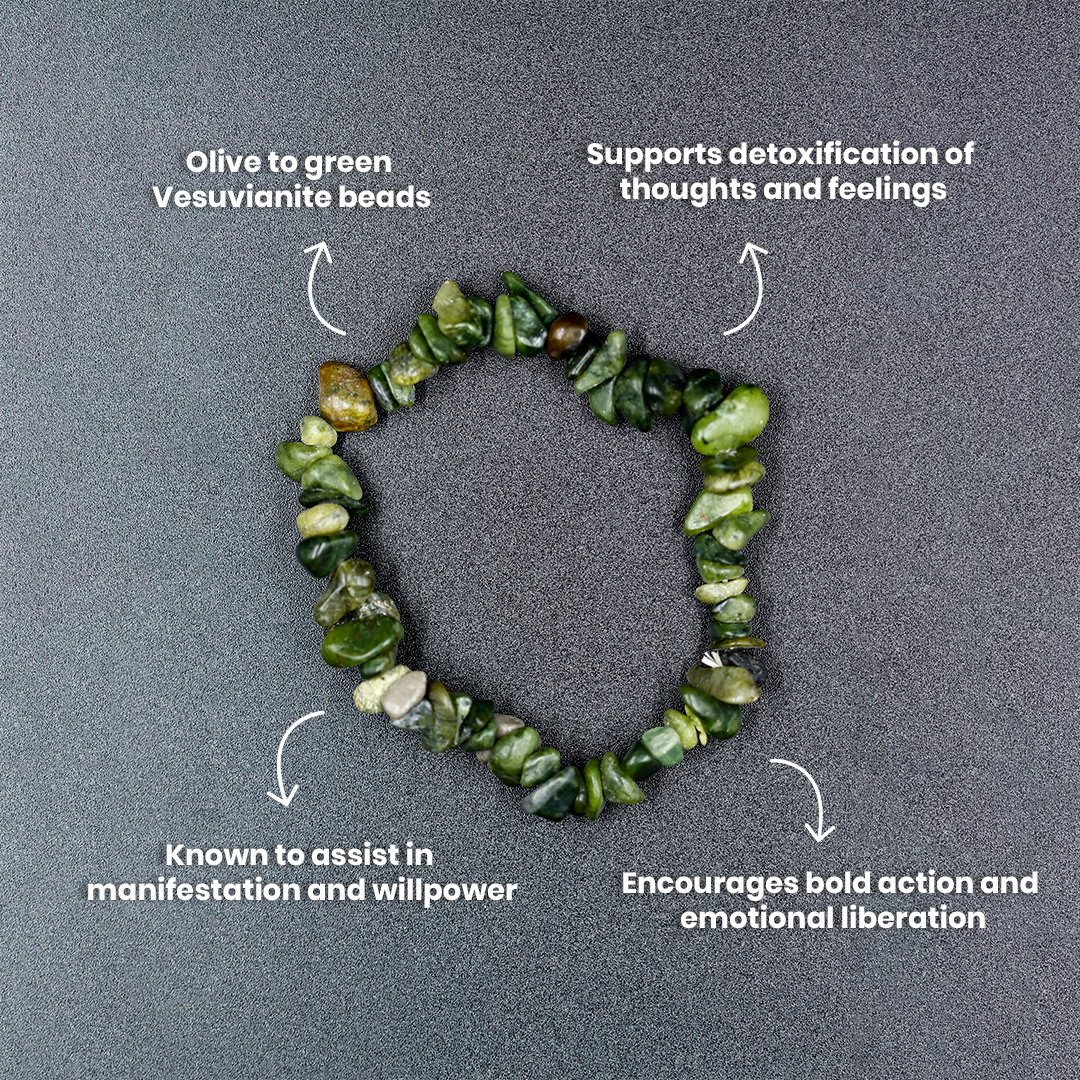 VESUVIANITE BRACELET - 3
