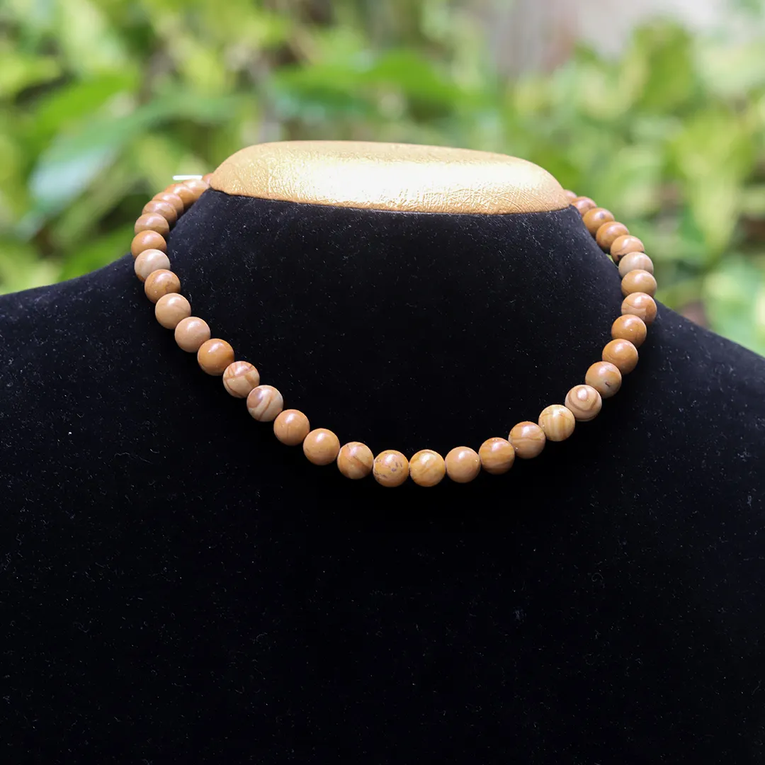 WOOD JASPER MALA - 2