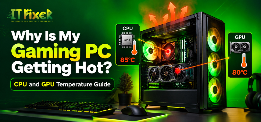 Why Is My Gaming PC Getting Hot? CPU and GPU Temperature Guide