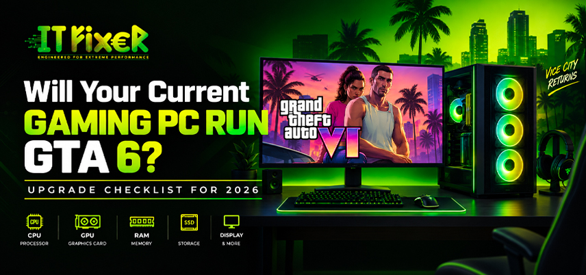 Will Your Current Gaming PC Run GTA 6? Upgrade Checklist for 2026