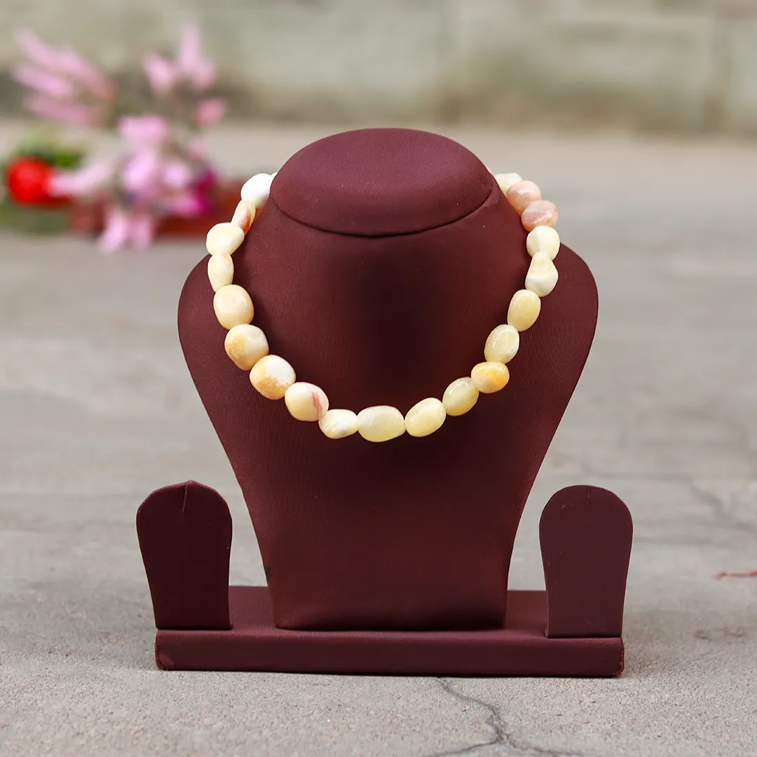 YELLOW CALCITE MALA