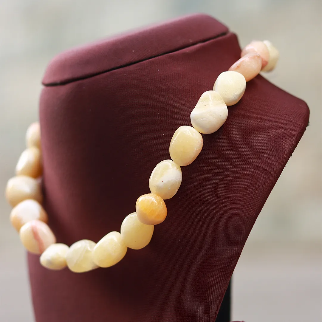 YELLOW CALCITE MALA - 2