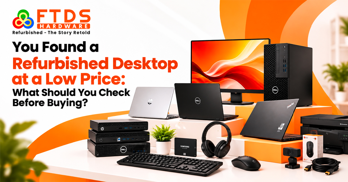 You Found a Refurbished Desktop at a Low Price