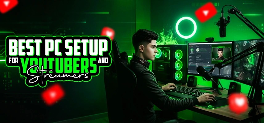 Best PC Setup for YouTubers and Streamers