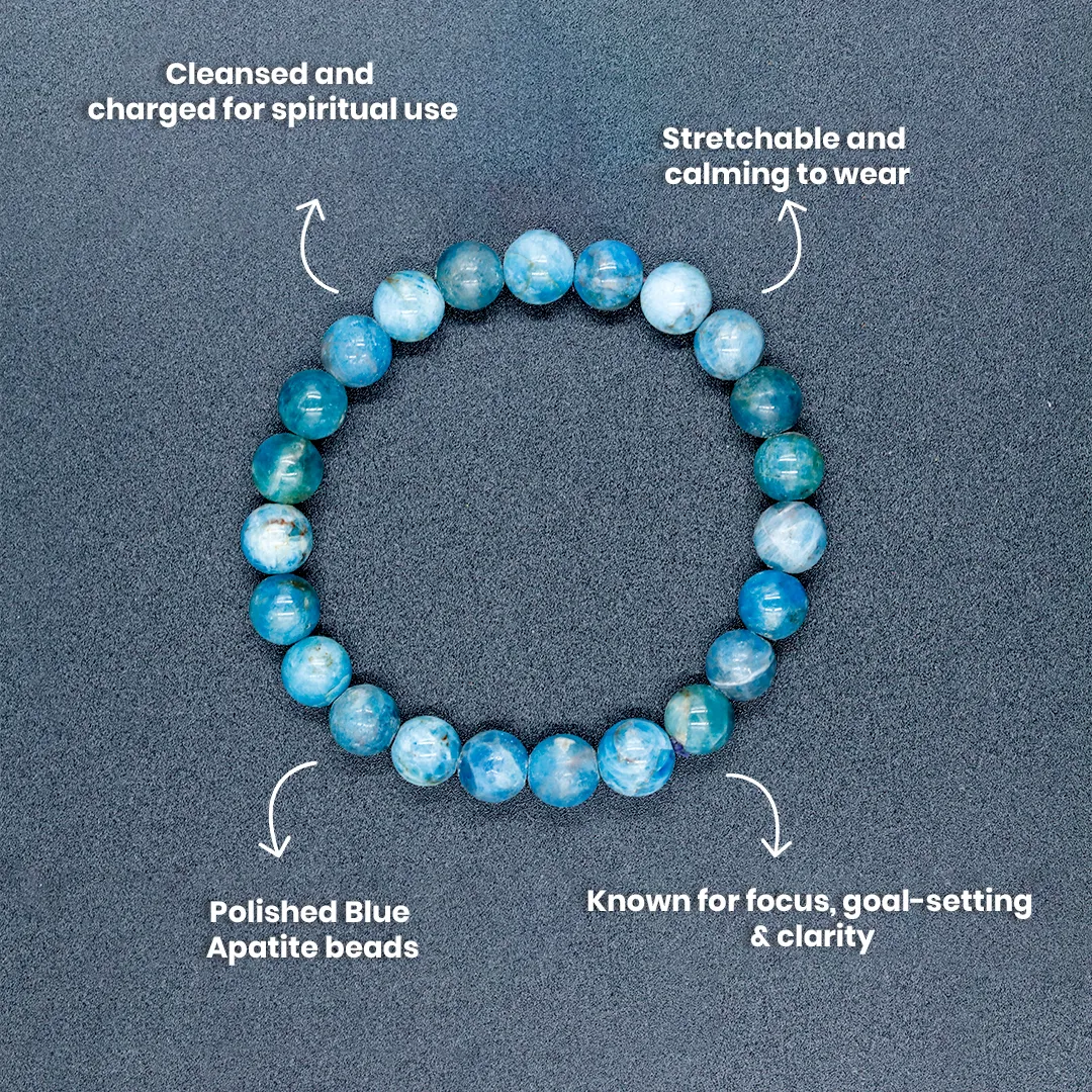 BLUE APPATITE BRACELET - 3