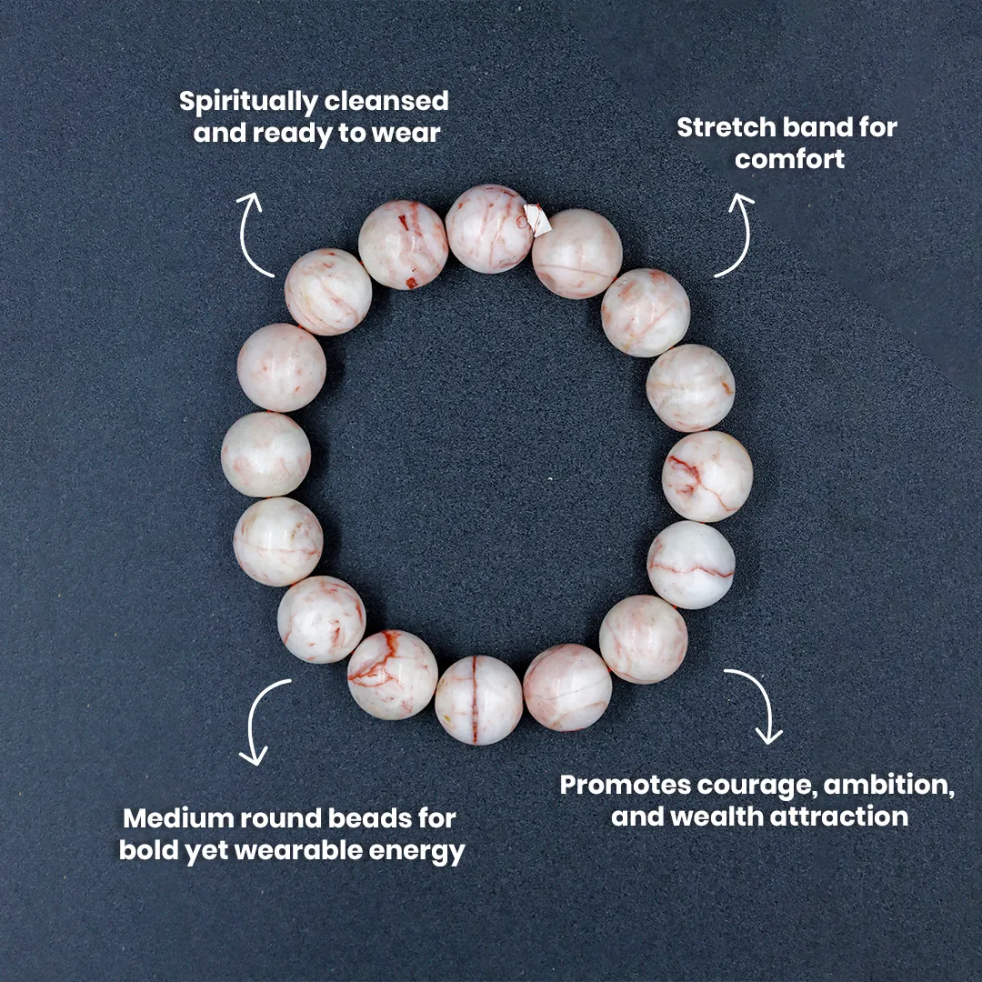CINNABAR MEDIUM BRACELET - 3