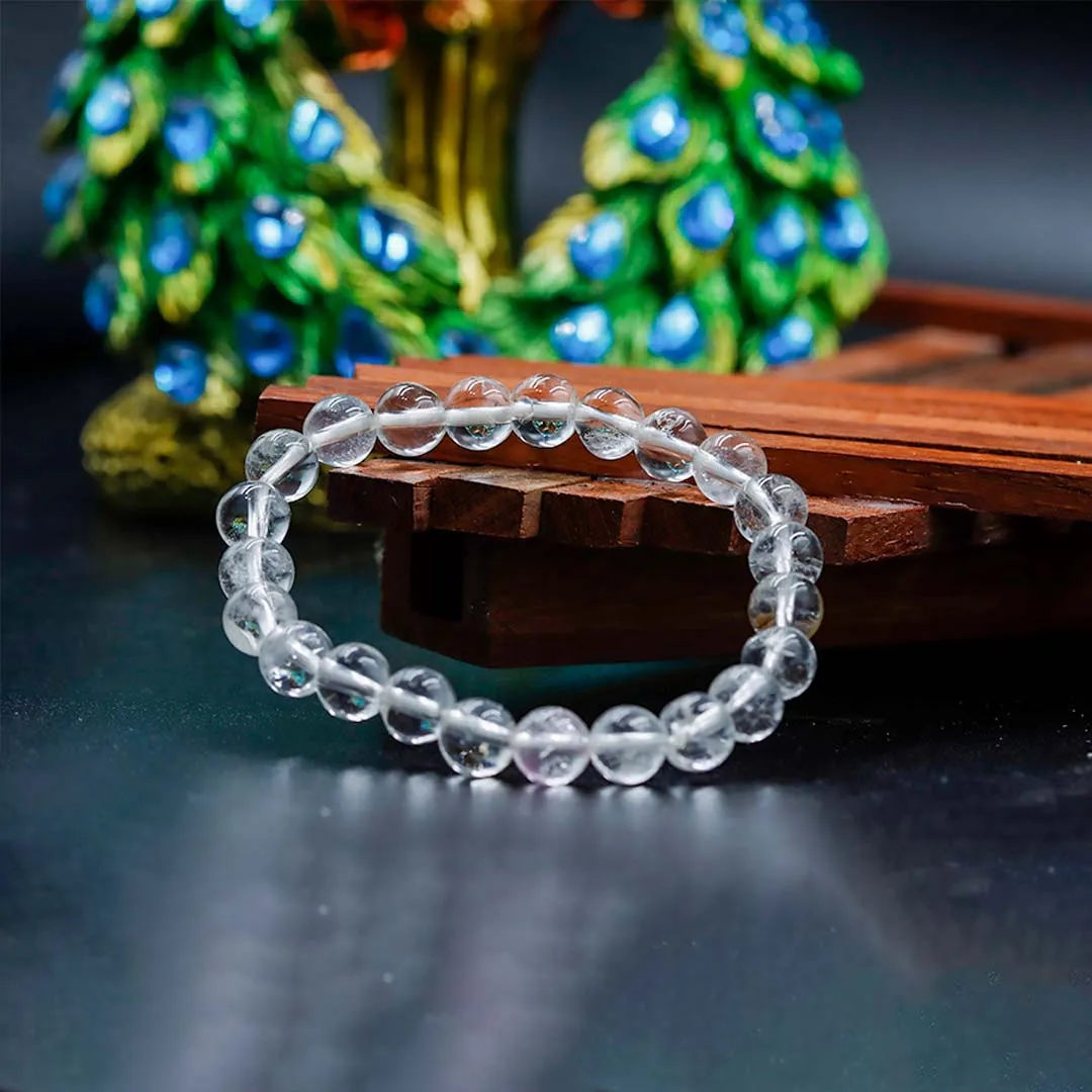 CLEAR QUARTZ BACELET