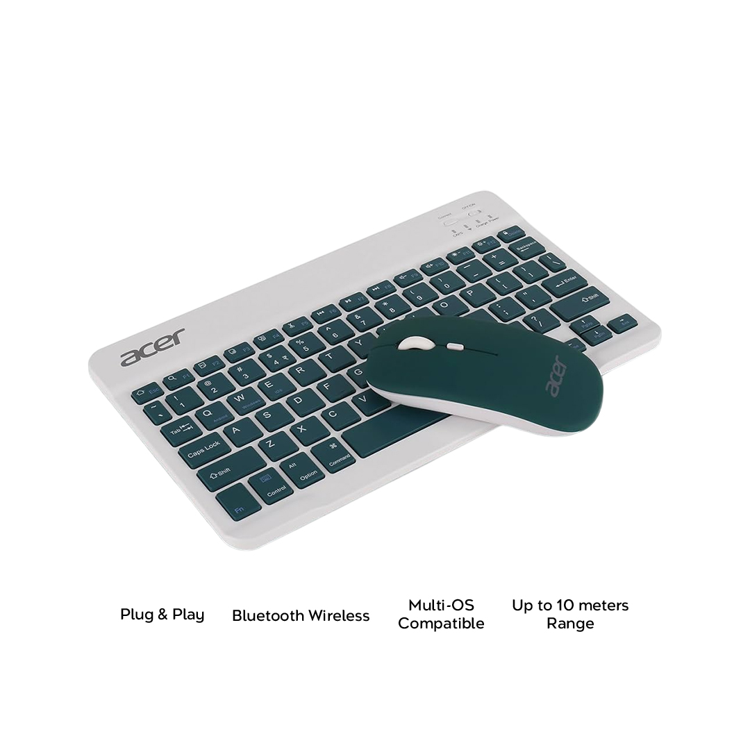 Acer Rechargeable Bluetooth Keyboard & Mouse