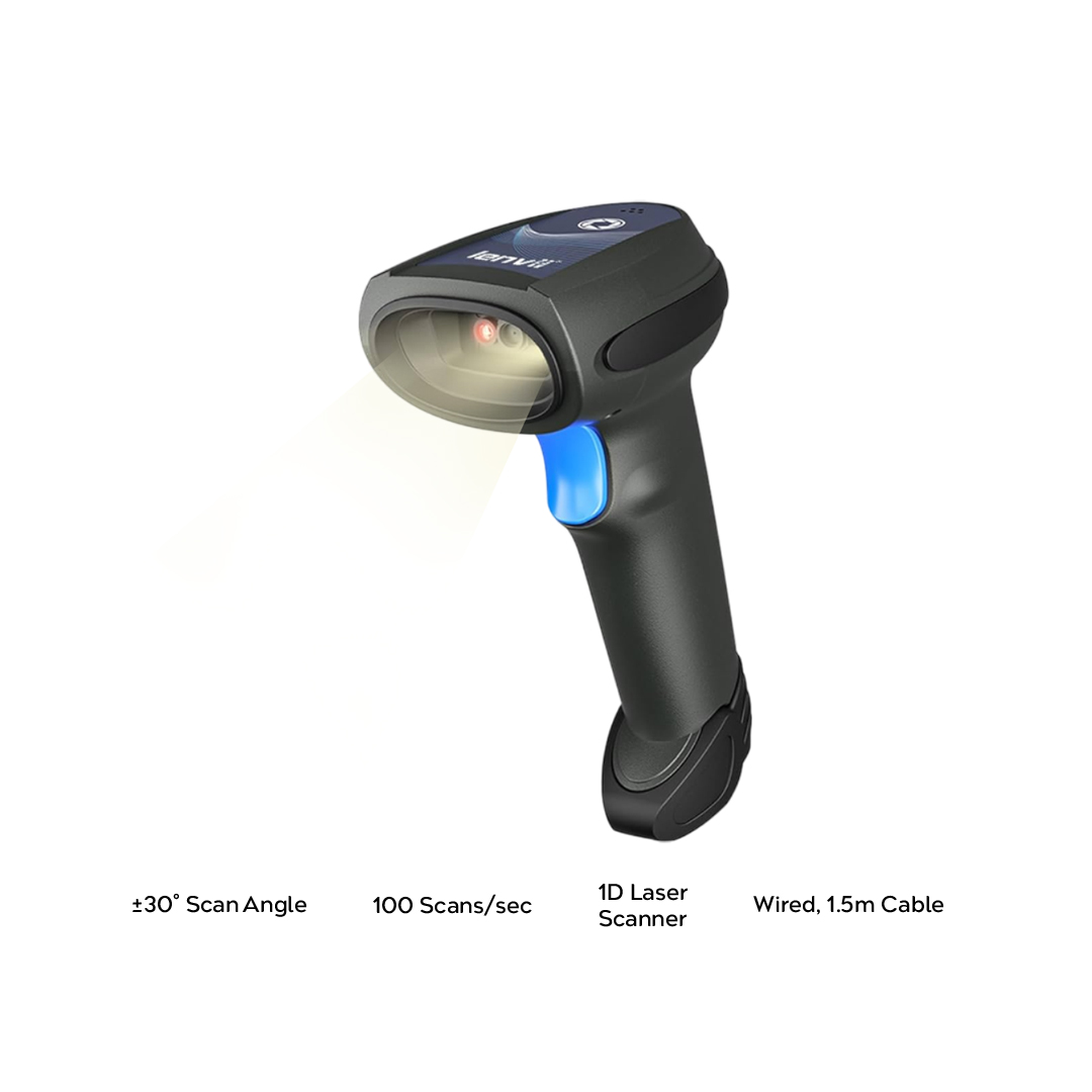 TVS BS-L100 Plus Wired Barcode Scanner