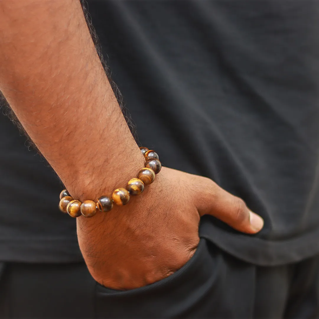 TIGER EYE BIG BRACELET - 2